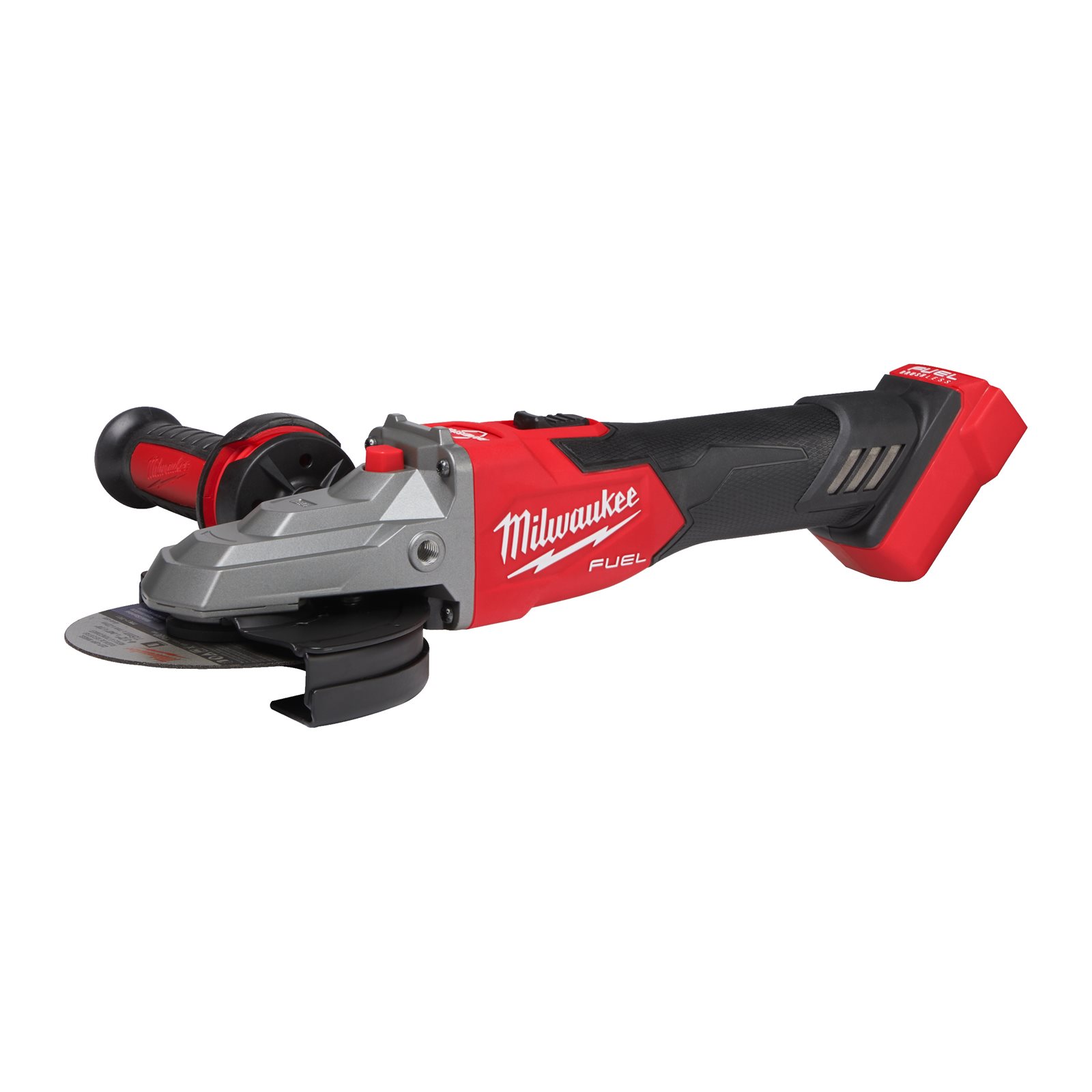 Polizor unghiular 125 mm cu cap plat, frânare și comutator culisant M18 FUEL Milwaukee M18 FSAGF125XB-0X - imagine 3