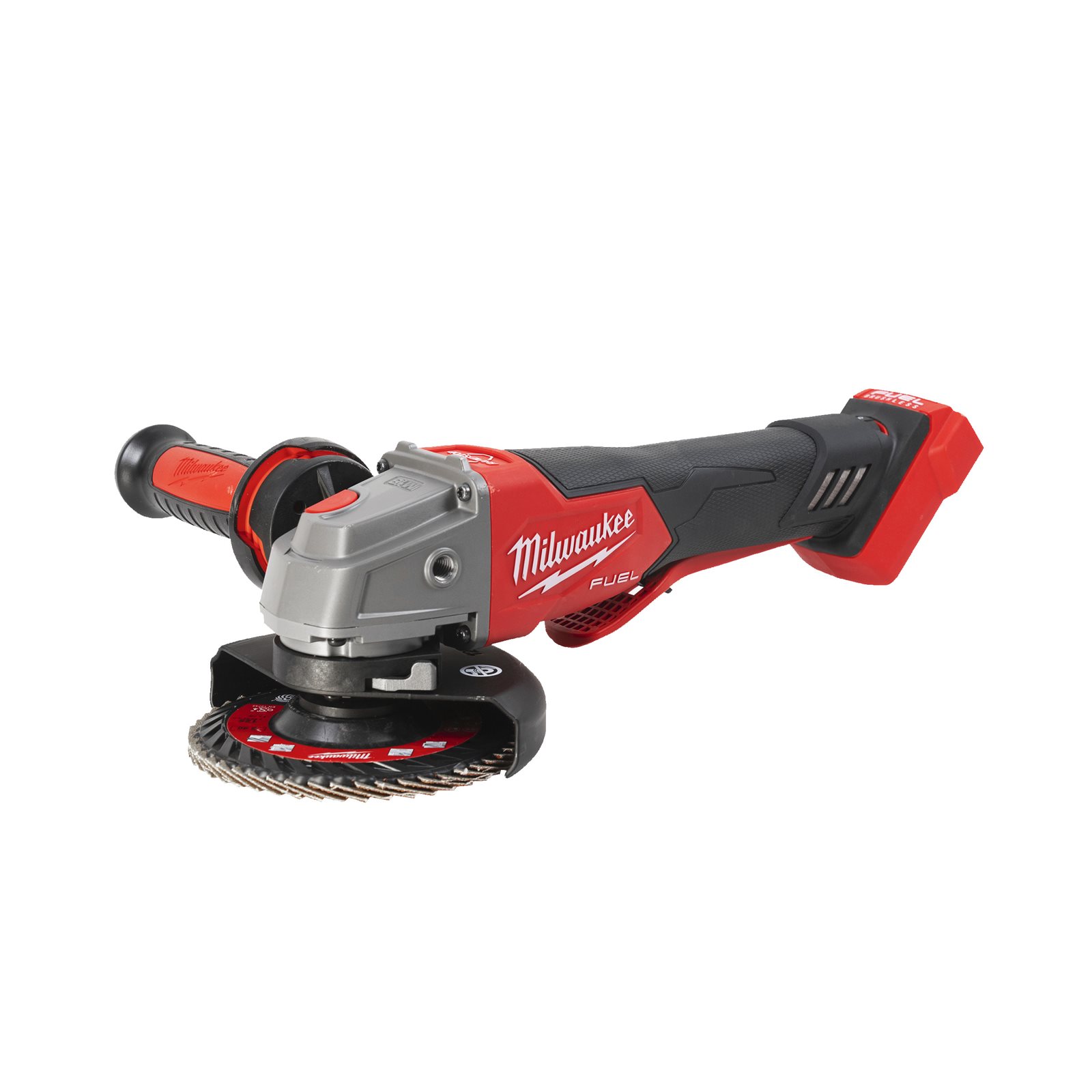 Polizor unghiular 125 mm cu turație variabilă, frânare și comutator tip clapetă M18 FUEL Milwaukee M18 FSAGV125XPDB-0X