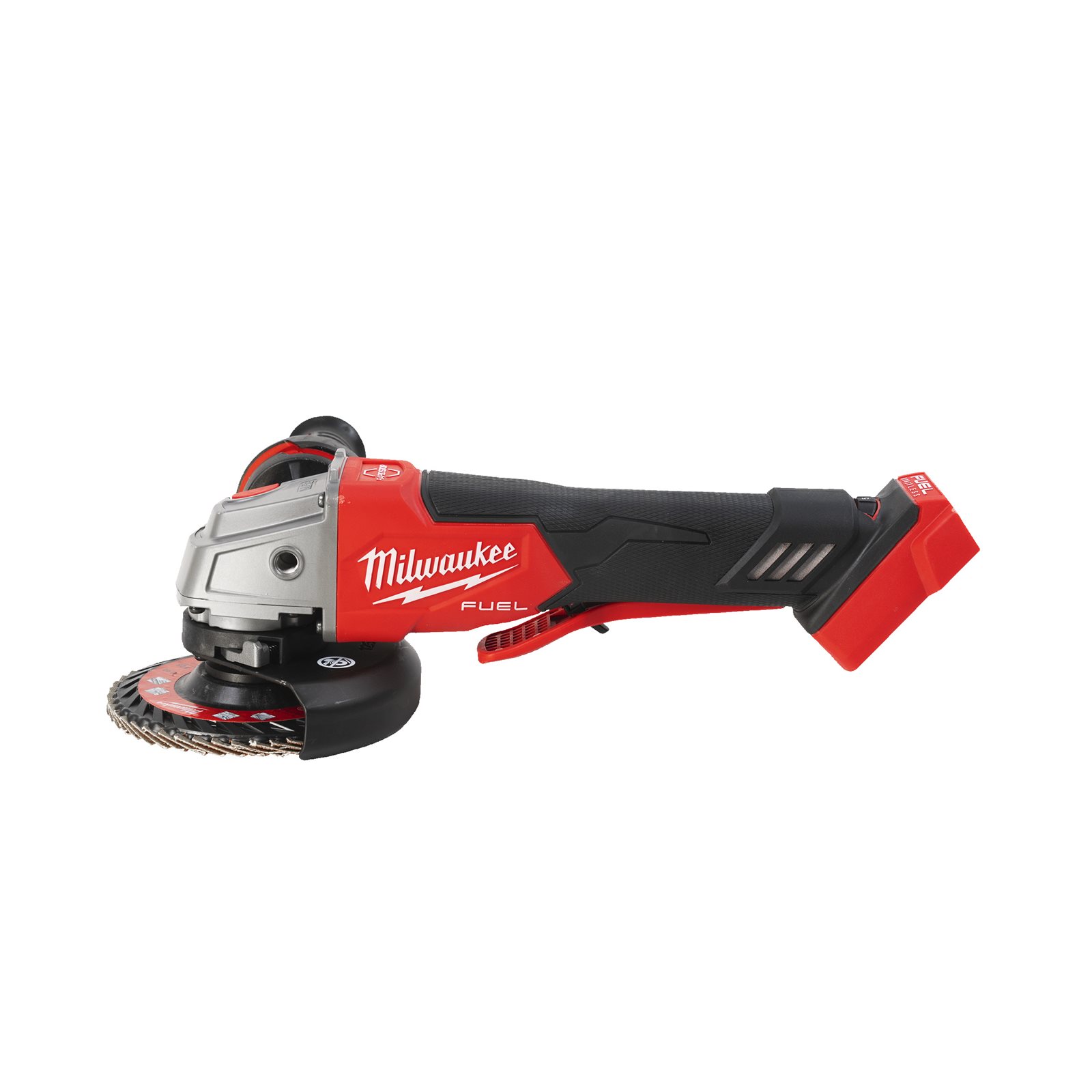 Polizor unghiular 125 mm cu turație variabilă, frânare și comutator tip clapetă M18 FUEL Milwaukee M18 FSAGV125XPDB-0X - imagine 2