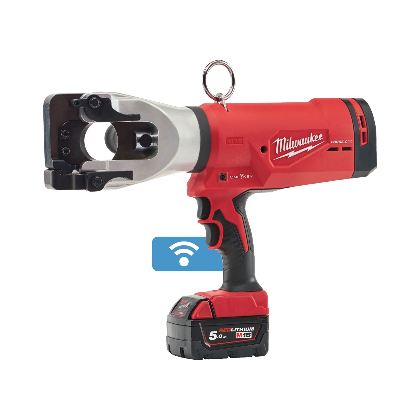Tăietor hidraulic pentru cabluri 44 mm M18 FORCE LOGIC Milwaukee M18 HCC45-522C - imagine 2