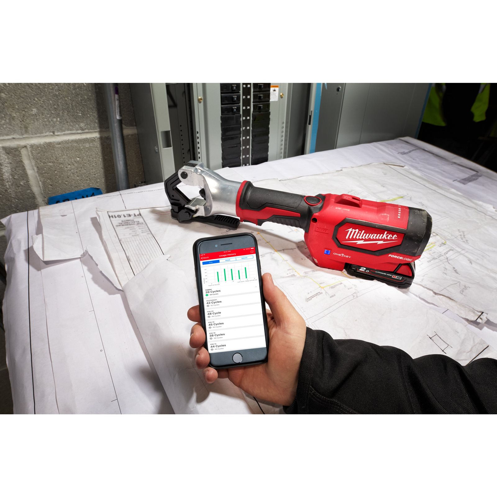 Sertizor fără bacuri M18 FORCE LOGIC Milwaukee M18 HDCT-0C - detaliu 3