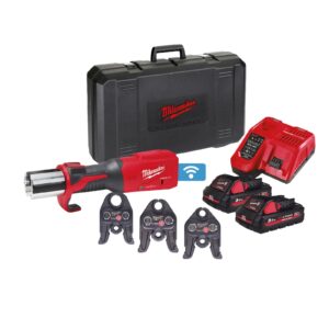 Presă M18 FORCE LOGIC ONE-KEY compactă cu motor fără perii Milwaukee M18 ONEBLHPT-302C TH-SET