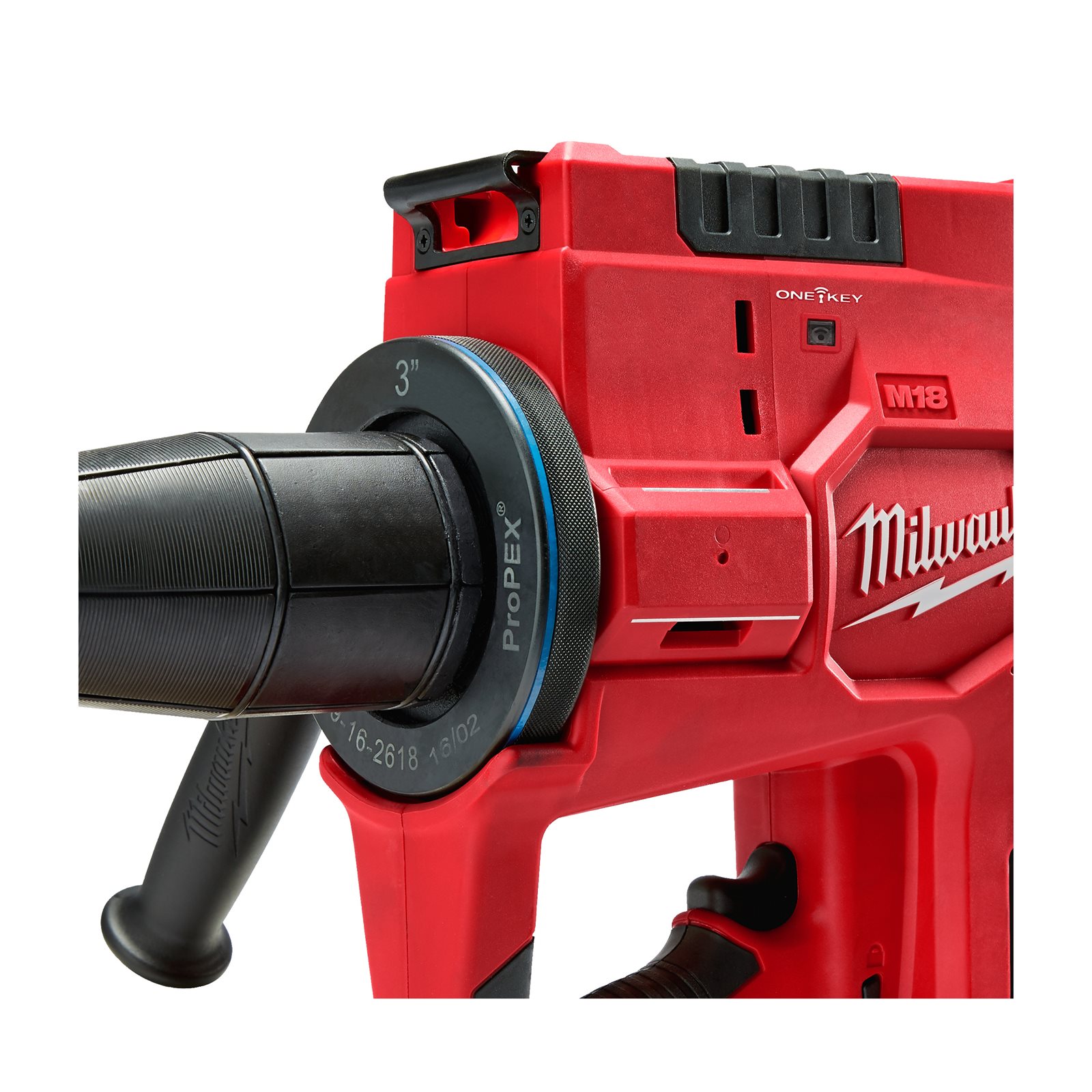 Dispozitiv hidraulic pentru expandat țevi UPONOR Q&E M18 ONE-KEY FORCE LOGIC Milwaukee M18 ONEBLPXPL-502C - detaliu 3