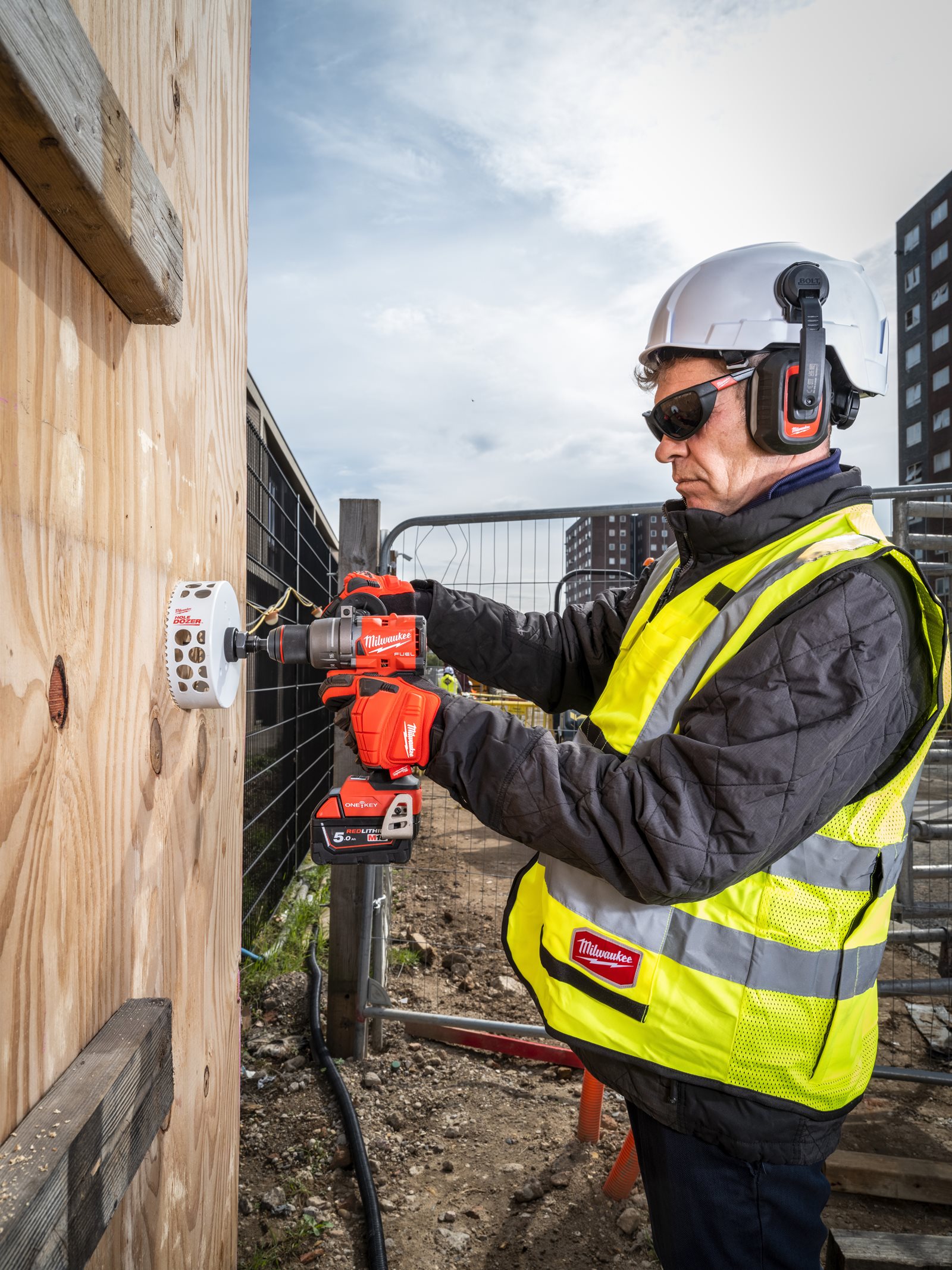 Mașină de găurit ONE-KEY M18 FUEL Milwaukee M18 ONEDD3-0X - in utilizare 6