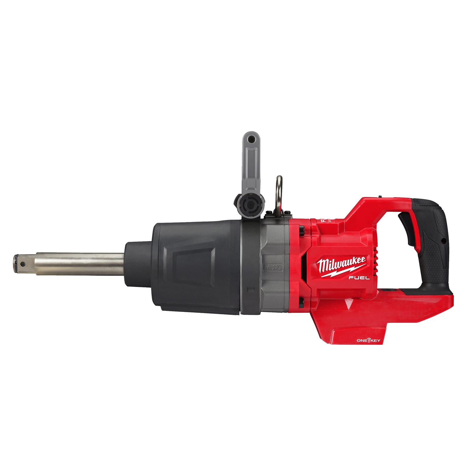 Cheie de impact 1" ONE-KEY M18 FUEL cu mâner-D, cuplu ridicat, inel de fixare și gât lung Milwaukee M18 ONEFHIWF1D-0C 4933471755