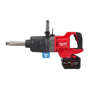 Cheie de impact 1" ONE-KEY M18 FUEL cu mâner-D, cuplu ridicat, inel de fixare și gât lung Milwaukee M18 ONEFHIWF1D-121C 4933499251