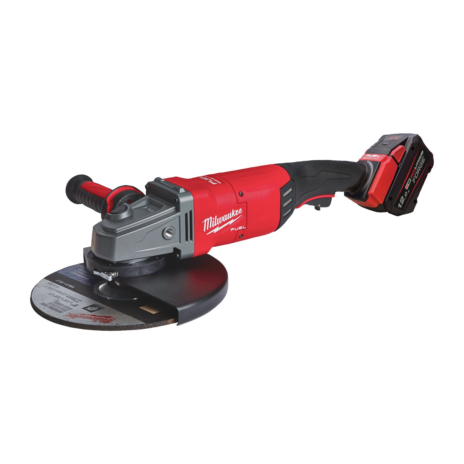 Polizor unghiular 230 mm cu frânare și comutator tip clapetă M18 FUEL ONE-KEY Milwaukee M18 ONEFLAG230XPDB-122C 4933499242 - imagine 3