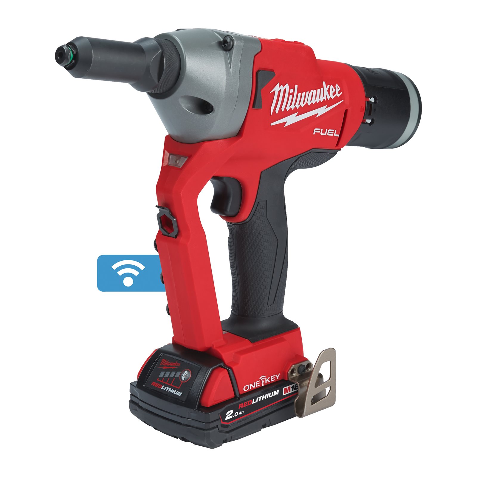 Pistol pentru nituit M18 FUEL ONE-KEY Milwaukee M18 ONEFPRT-202X - imagine 2