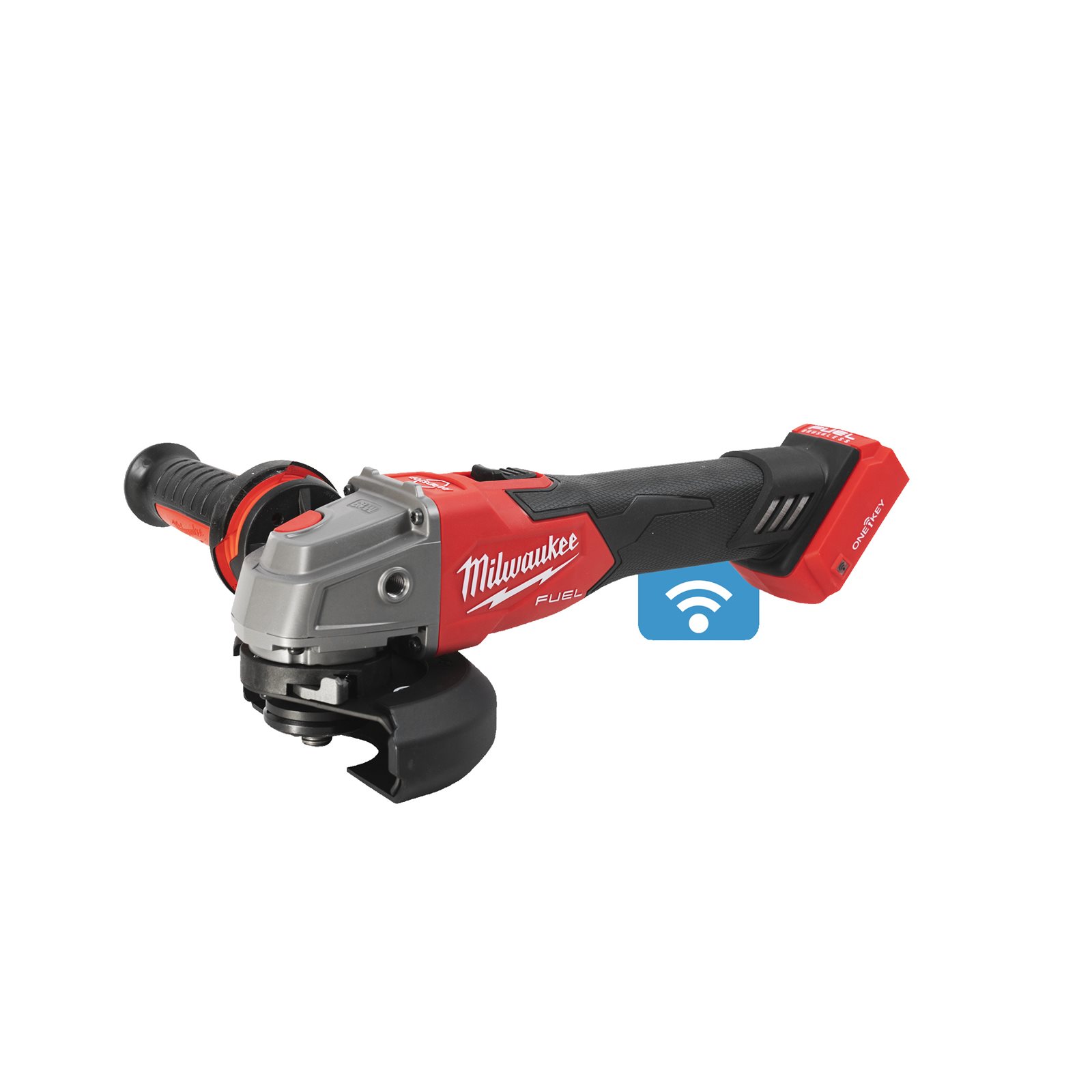 Polizor unghiular 125 mm cu frânare și comutator culisant M18 FUEL ONE-KEY Milwaukee M18 ONEFSAG125XB-0X - imagine 5