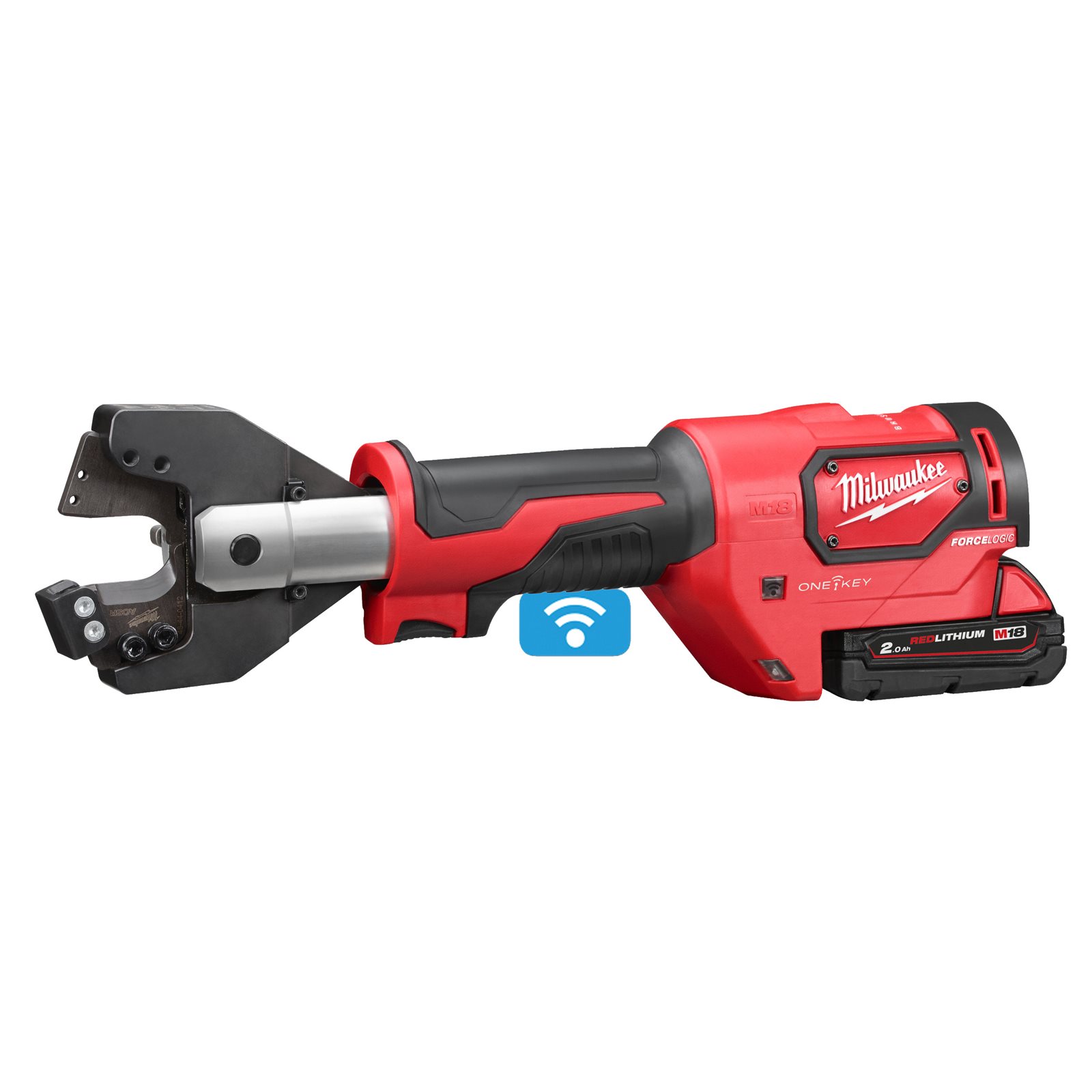 Dispozitiv hidraulic tăiere cablu 35 mm M18 FORCE LOGIC Milwaukee M18 ONEHCC-201C ACSR SET - imagine 2