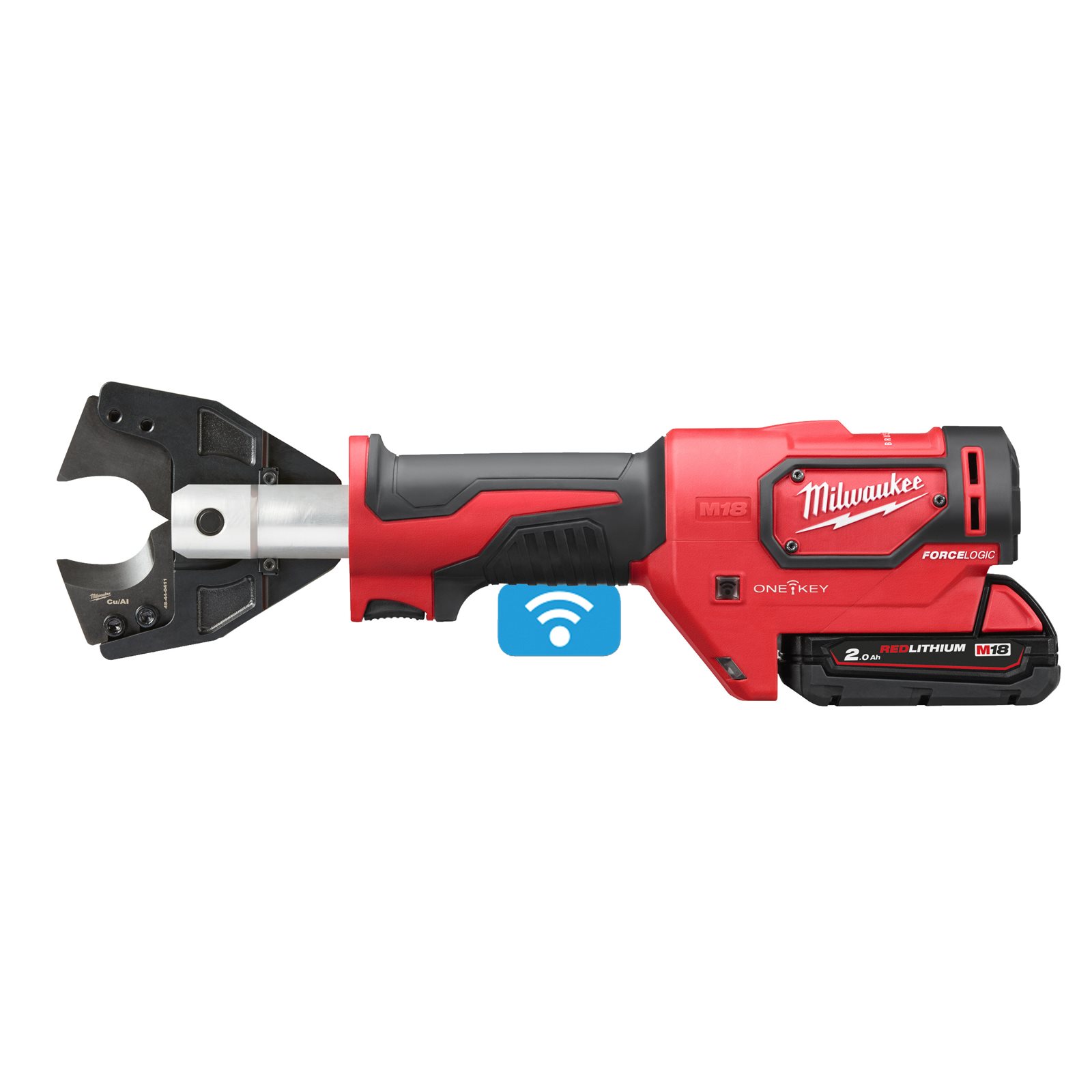 Dispozitiv hidraulic tăiere cablu 35 mm M18 FORCE LOGIC Milwaukee M18 ONEHCC-201C CU/AL-SET