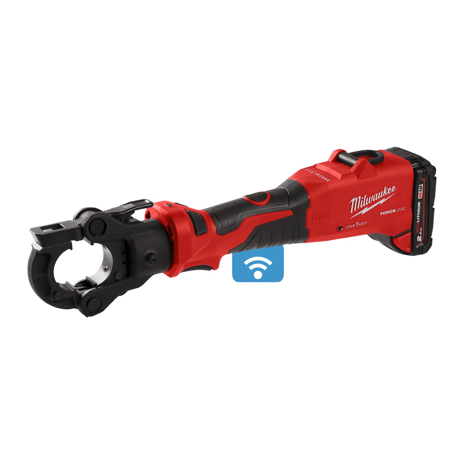Presă hidraulică pentru cabluri 60 kN M18 FORCE LOGIC Milwaukee M18 ONEHCCT60-202C - imagine 2