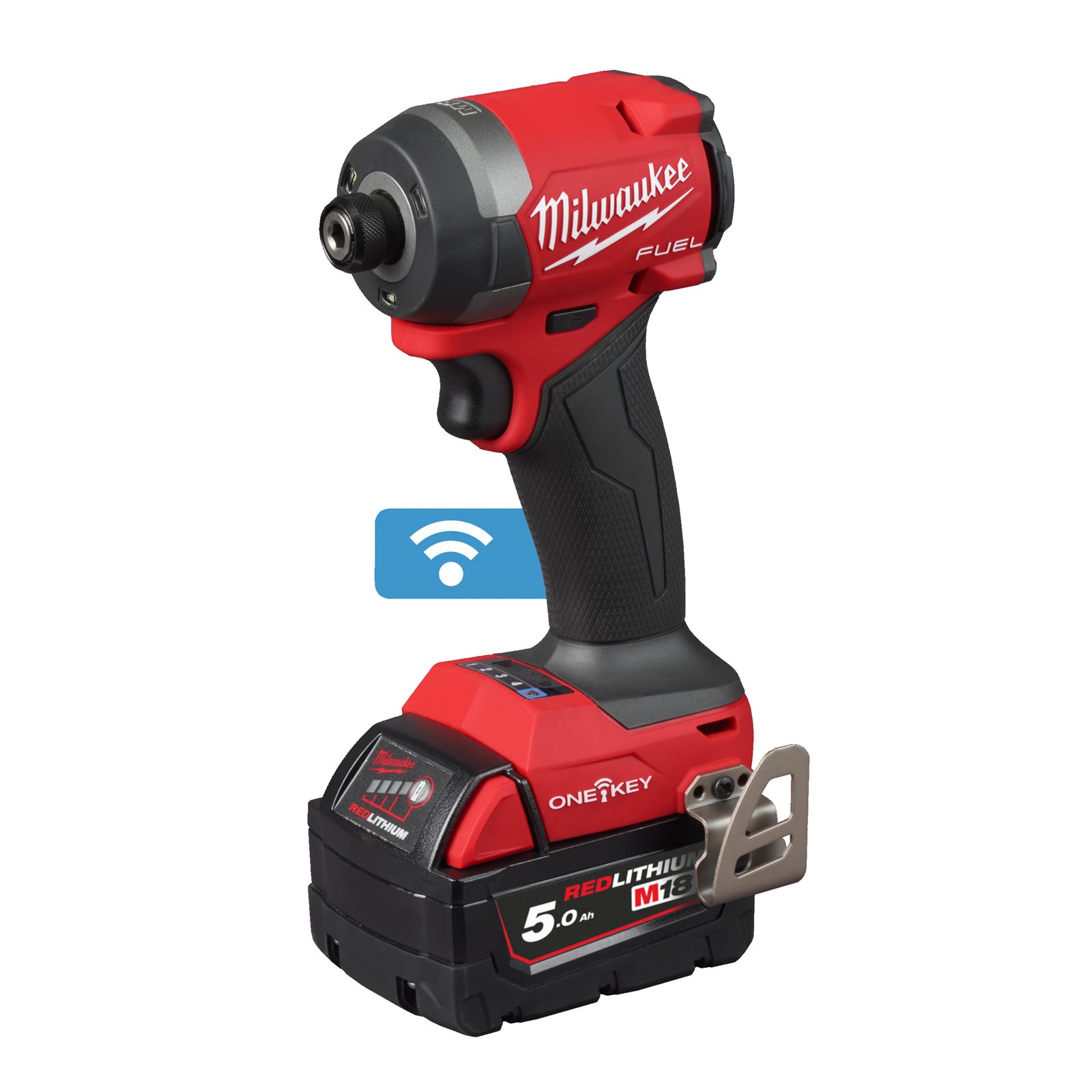 Mașină de înșurubat cu impact 1/4" Hex ONE-KEY M18 FUEL Milwaukee M18 ONEID3-502X - imagine 2