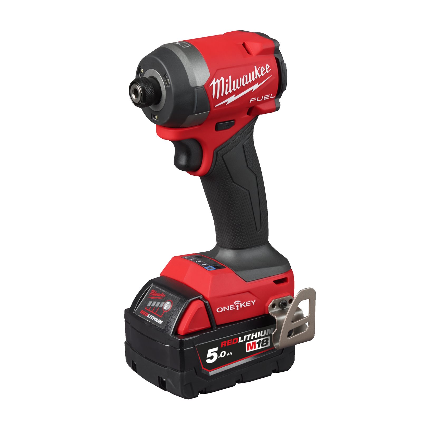 Mașină de înșurubat cu impact 1/4" Hex ONE-KEY M18 FUEL Milwaukee M18 ONEID3-502X - imagine 4