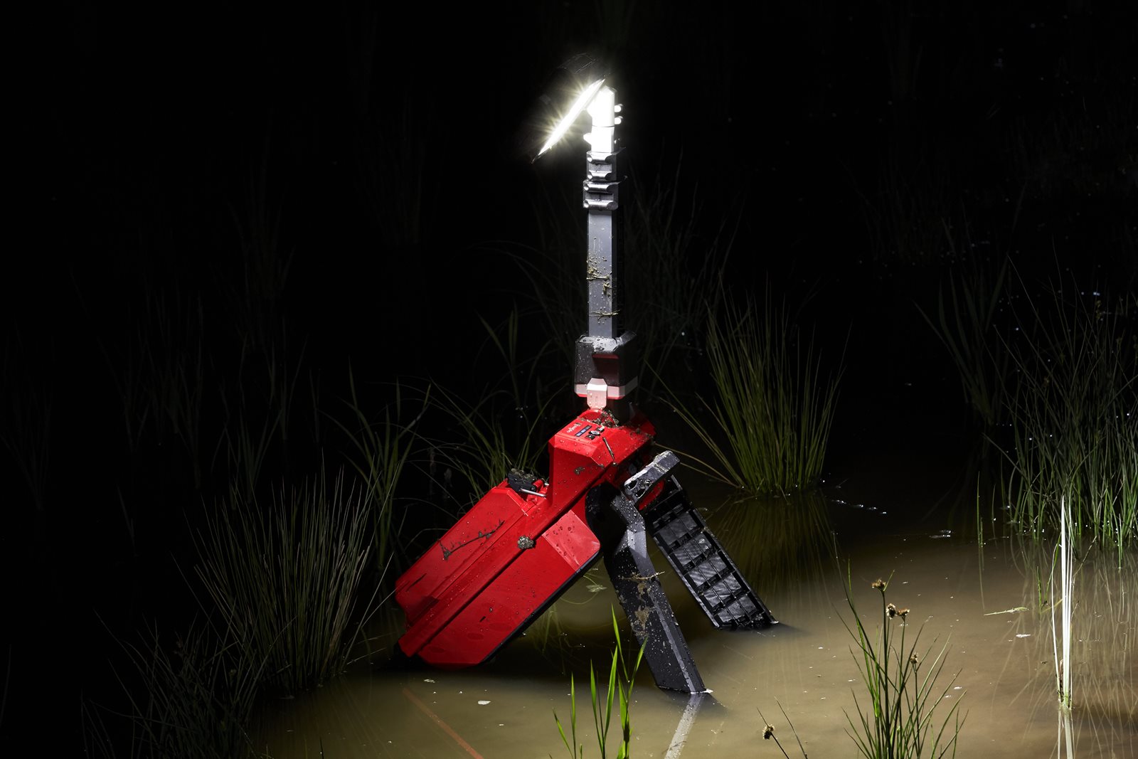 Turn de iluminat LED M18 ONE-KEY Milwaukee M18 ONERSAL-0 - in utilizare 5