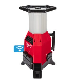 Lampă de șantier compactă cu ONE-KEY M18 și încărcător Milwaukee M18 ONESLDP-0