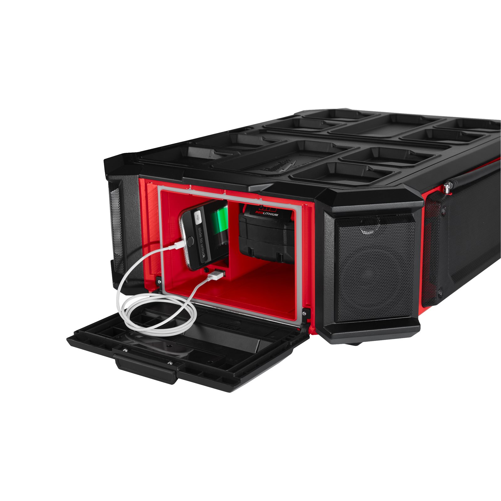 Radio încărcător M18 PACKOUT Milwaukee M18 PRCDAB+-0 - detaliu 2