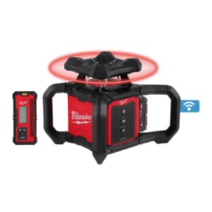 Nivelă laser rotativă orizontală M18 600 m cu ONE-KEY Milwaukee M18 RLOH600-201C