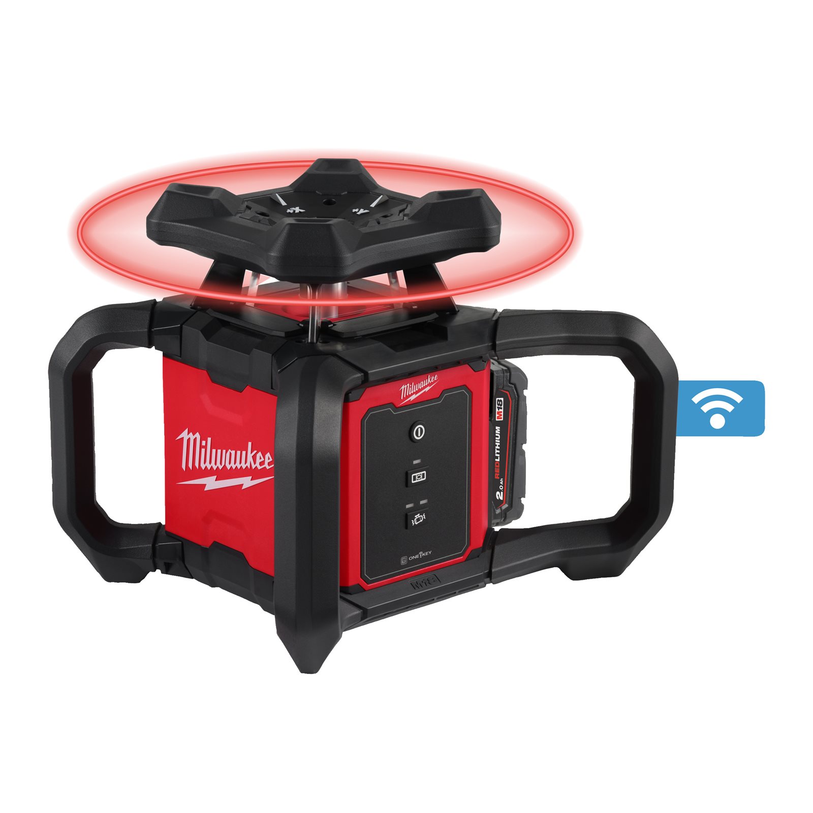 Nivelă laser rotativă orizontală M18 600 m cu ONE-KEY Milwaukee M18 RLOH600-201C - imagine 2