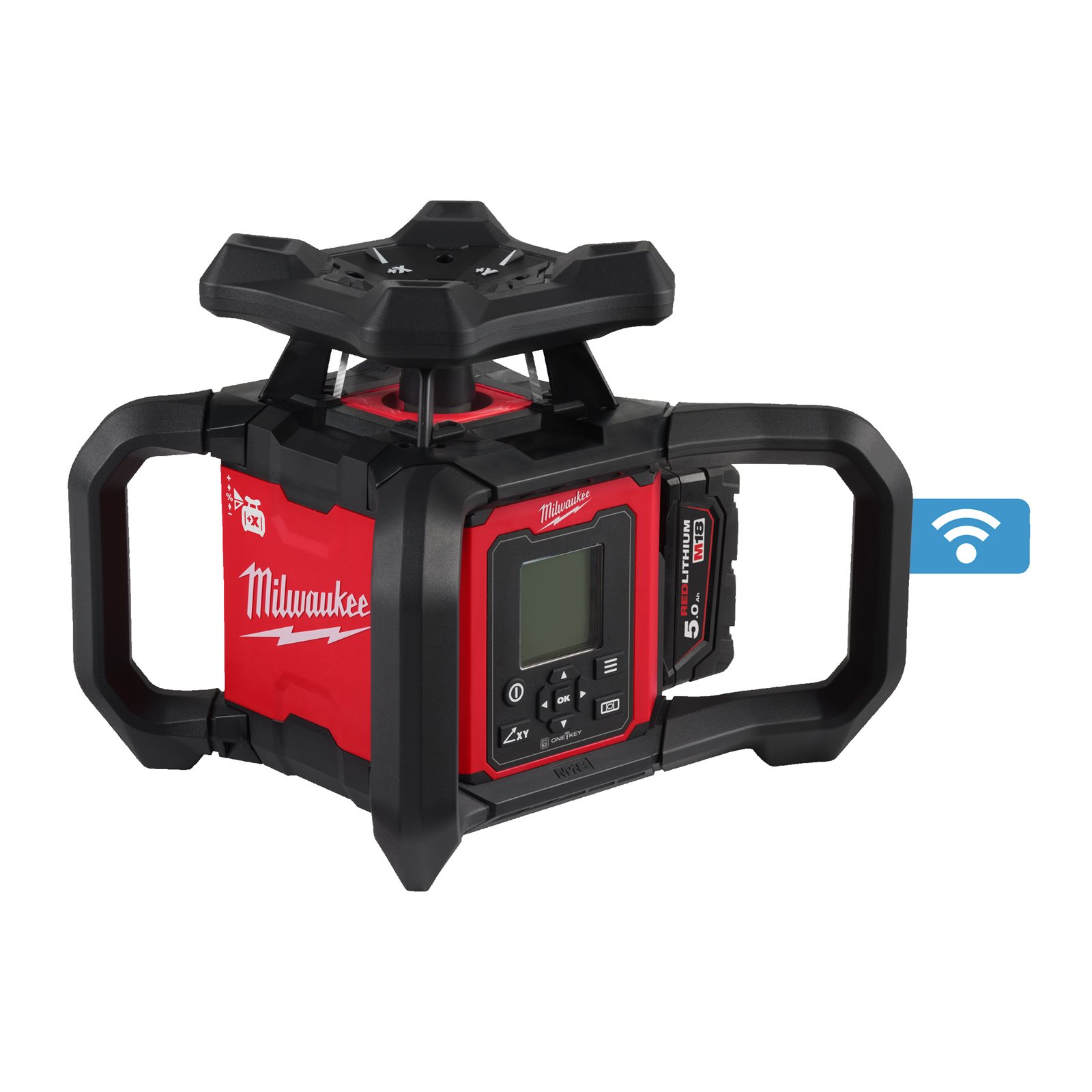 Nivelă laser rotativă, orizontală și verticală M181200 m cu ONE-KEY Milwaukee M18 RLOHV1200-501C - imagine 4
