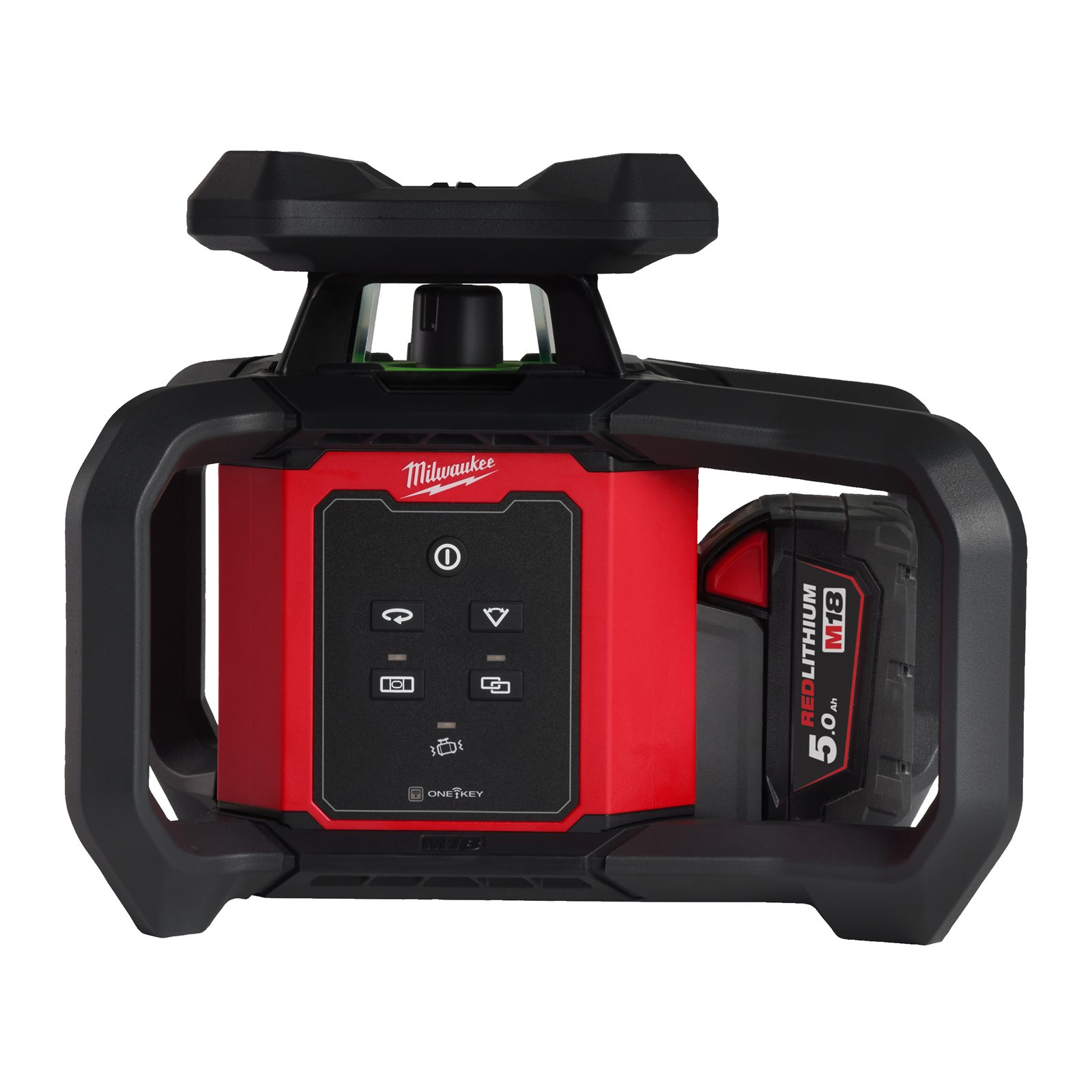 Nivelă laser verde rotativă, orizontală și verticală M18 300 m cu ONE-KEY Milwaukee M18 RLOHVG300-501C - imagine 5