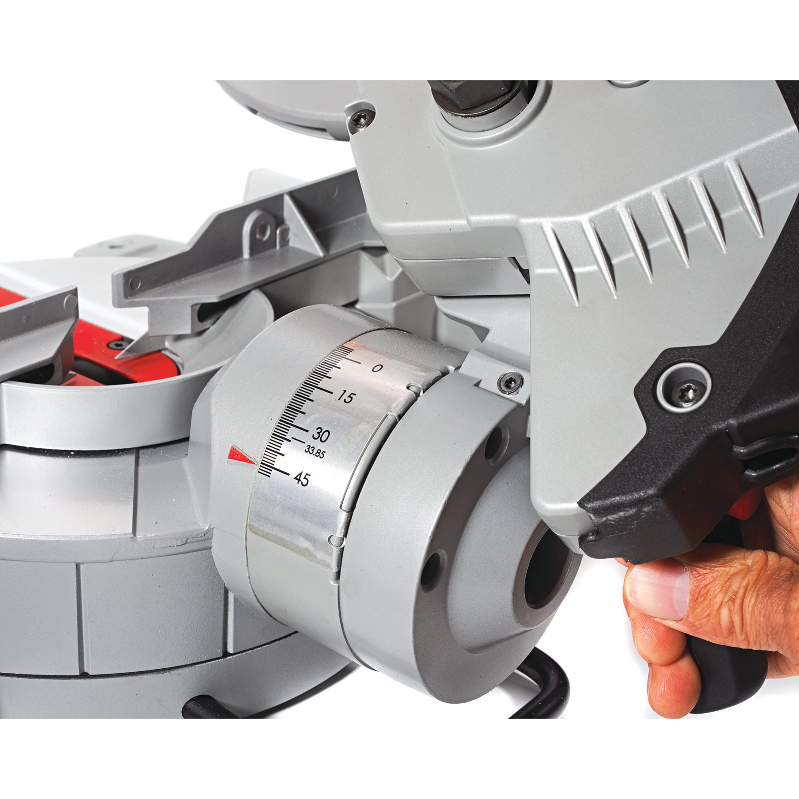 Fierăstrău circular glisant 8 1/2" (216 mm) Milwaukee MS 216 SB - detaliu 2