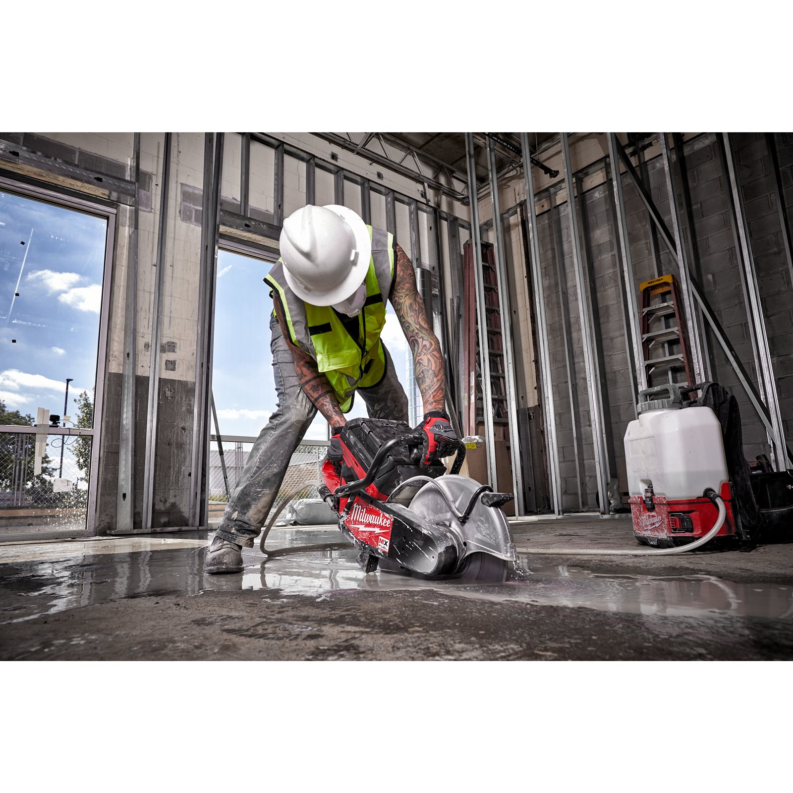 Fierăstrău debitare 350 mm MX FUEL Milwaukee MXF COS350-602 - detaliu 2
