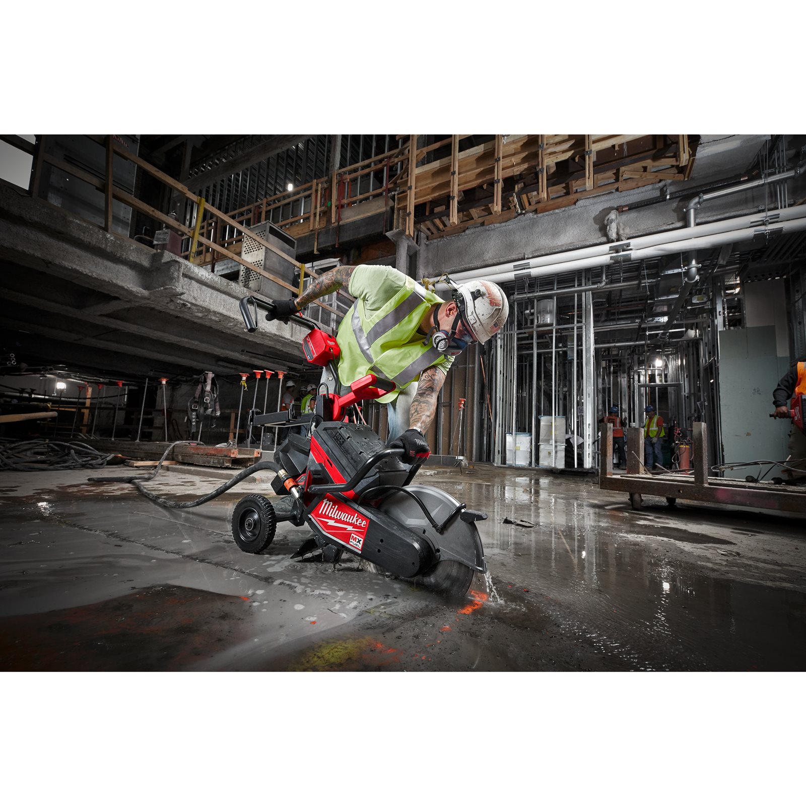 Fierăstrău debitare 350 mm MX FUEL Milwaukee MXF COS350-602 - detaliu 3
