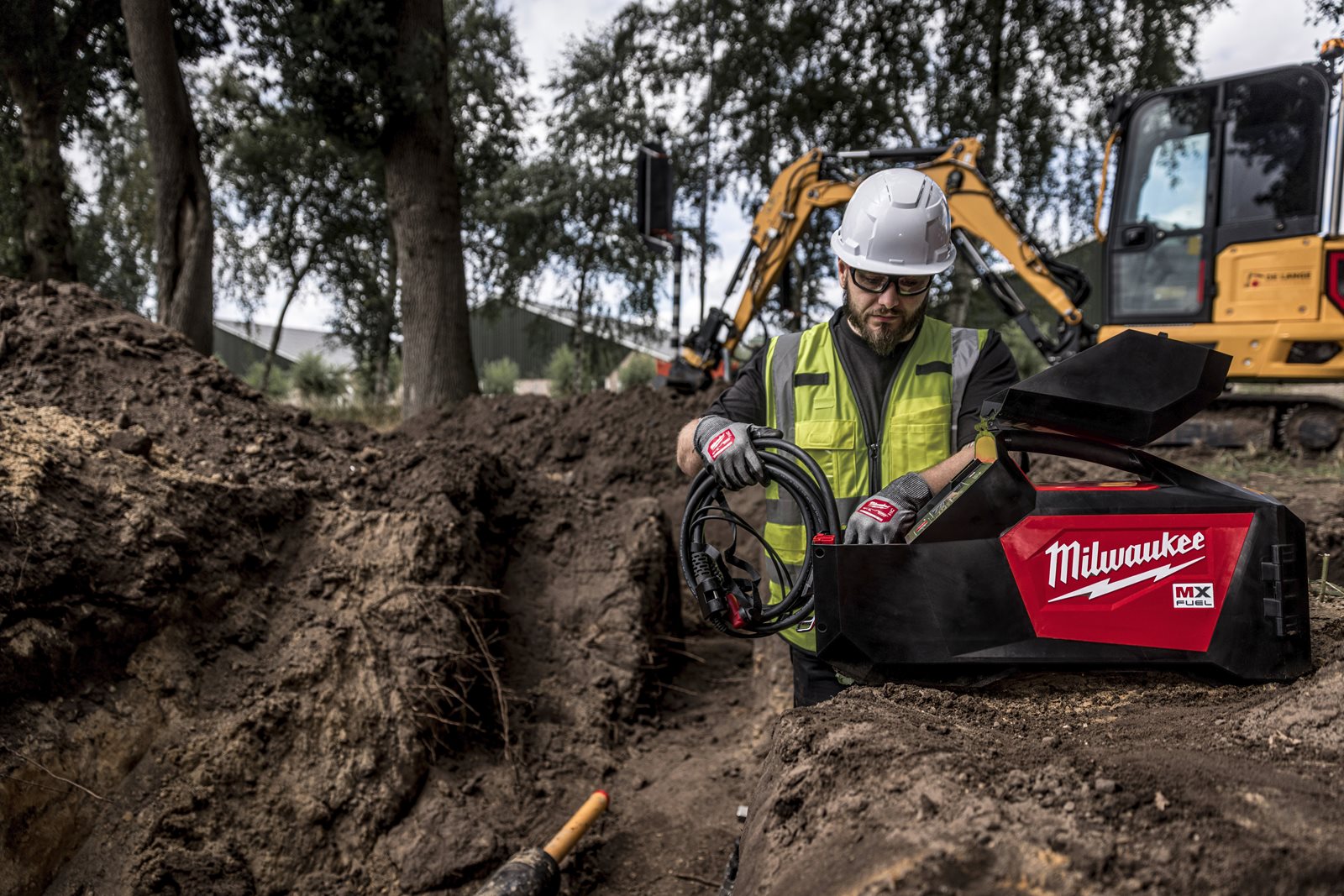 Aparat pentru electrofuziune MX FUEL Milwaukee MXF EFP-802 - in utilizare 10