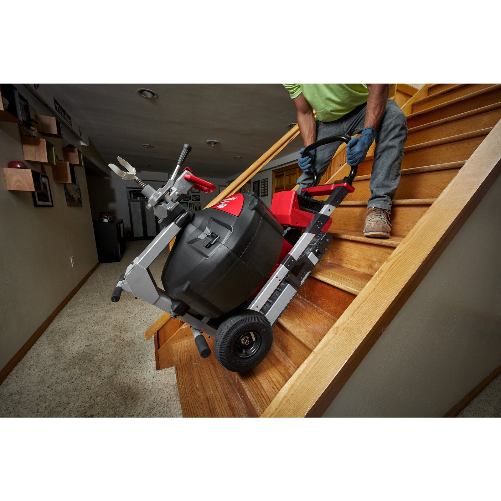 Mașină industrială de desfundat țevi cu funcție POWERTREDZ MX FUEL Milwaukee MXF LSDP-301 - detaliu 1