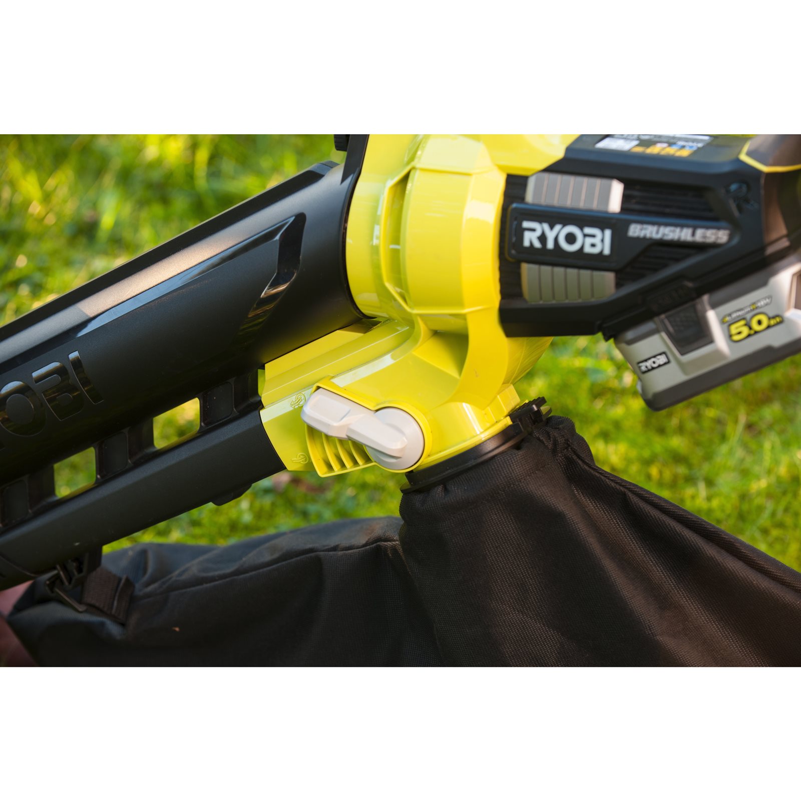 Suflantă/aspirator 18V ONE+, motor fără perii Ryobi OBV18 - detaliu 3