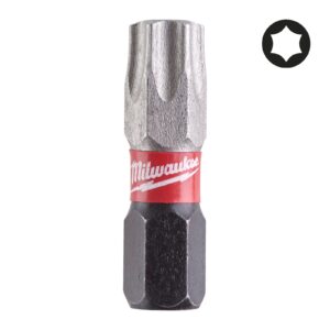 Biți TX pentru șurubelnițe SHOCKWAVE IMPACT DUTY 25 mm 25 buc 10 buc Milwaukee 4932430889