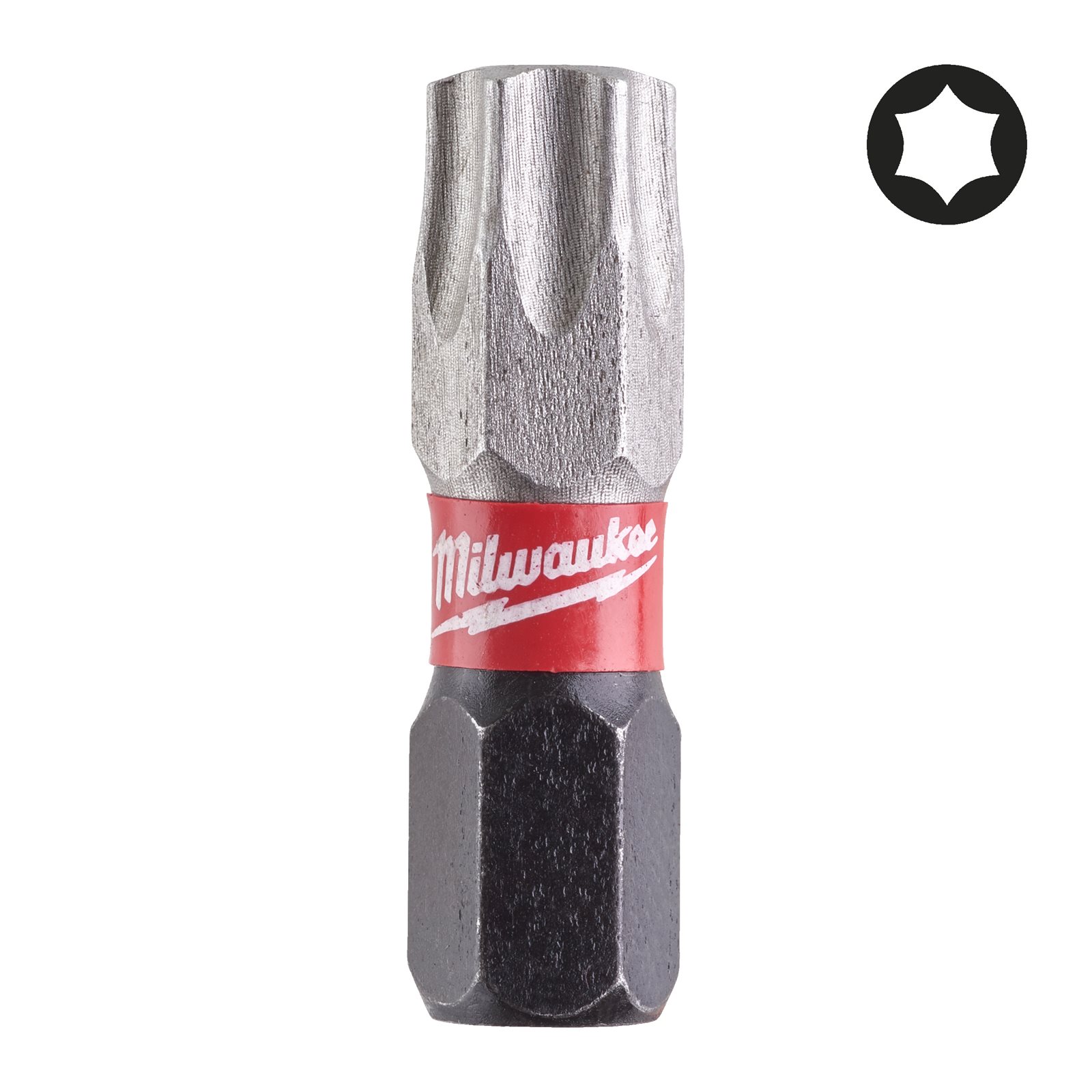 Biți TX pentru șurubelnițe SHOCKWAVE IMPACT DUTY 25 mm 25 buc 10 buc Milwaukee 4932430889