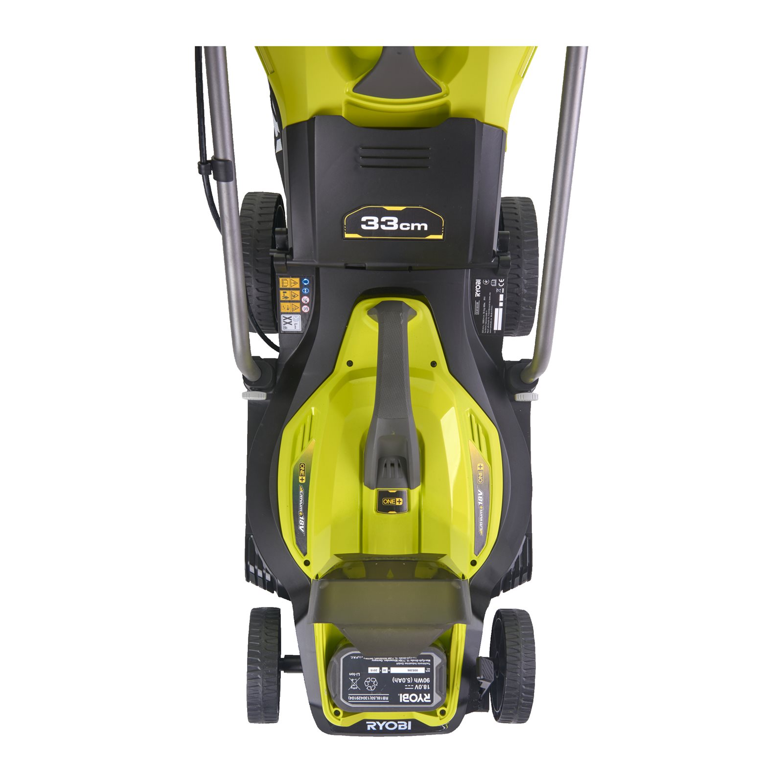 Mașină de tuns gazonul 18V ONE+, punte 33cm Ryobi OLM1833B - imagine 5