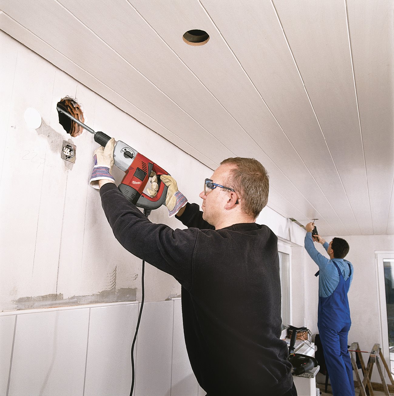 Ciocan demolator SDS-Plus 3 kg Milwaukee PCE 3/K - in utilizare 3