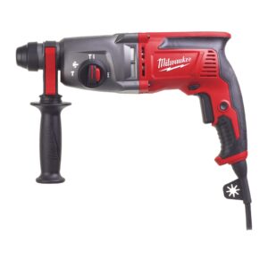 Ciocan rotopercutor SDS-Plus, FIXTEC, 3 moduri Milwaukee PH 26 T