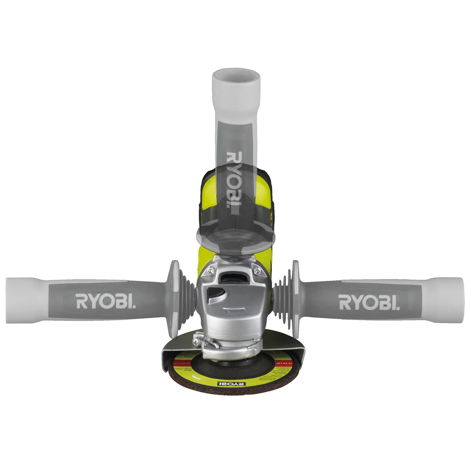 Polizor unghiular 18V ONE+ (1 x 4,0 Ah) Ryobi R18AG-140S - in utilizare 5