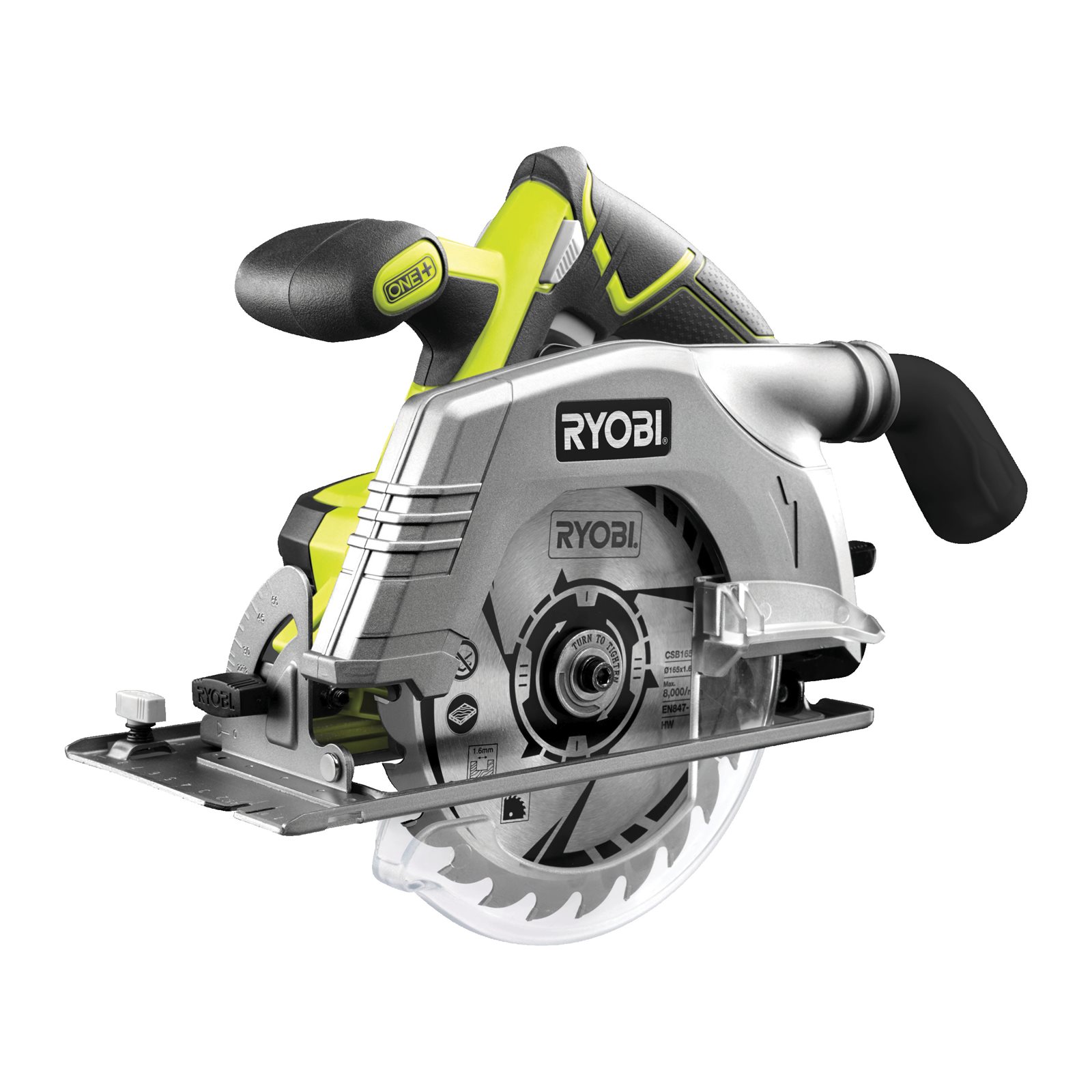 18V ONE+ Fierăstrău circular 18V ONE+ Ryobi R18CS-0 - imagine 2