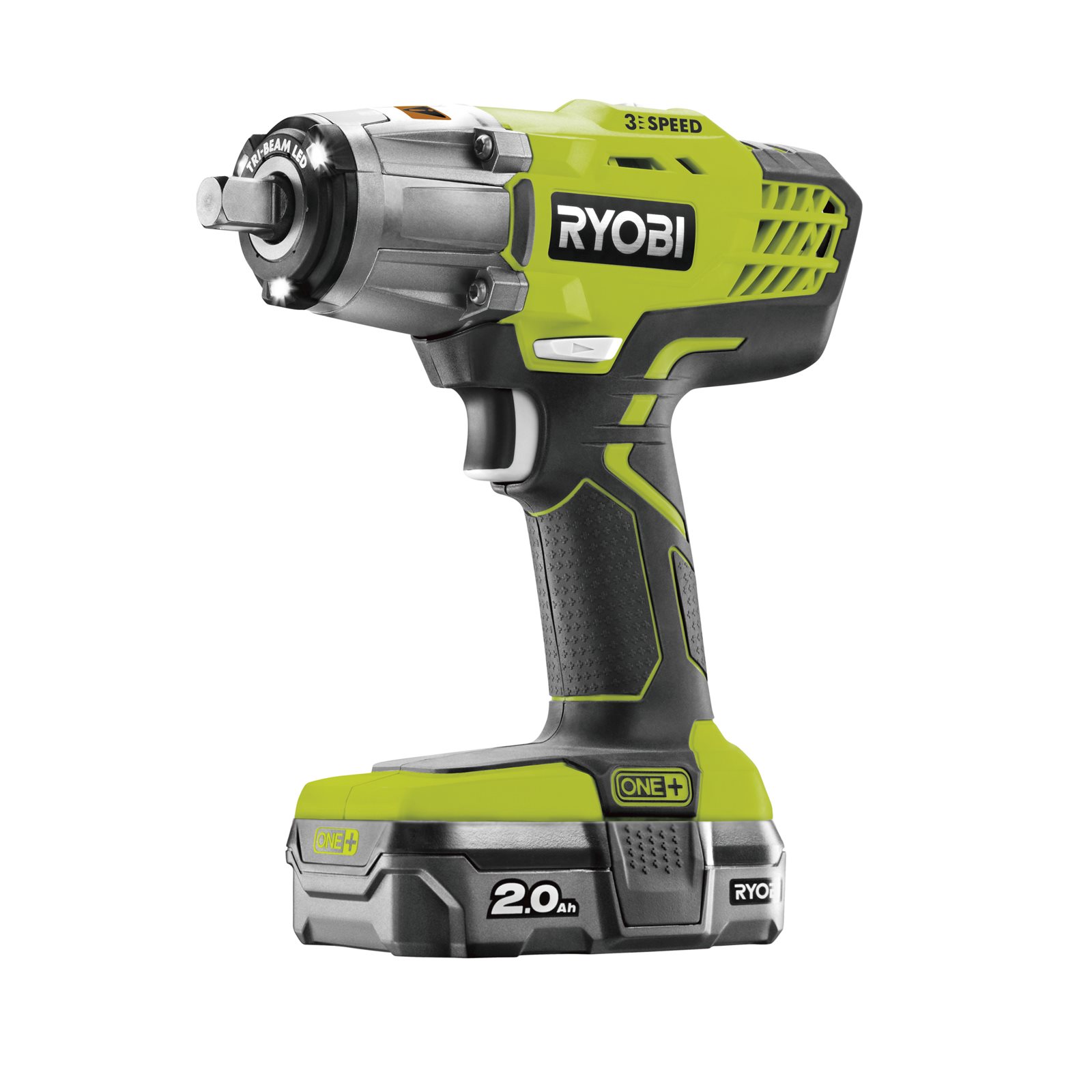 Cheie de impact 18V ONE+, 3 viteze (1 x 2,0 Ah) Ryobi R18IW3-120S - imagine 3