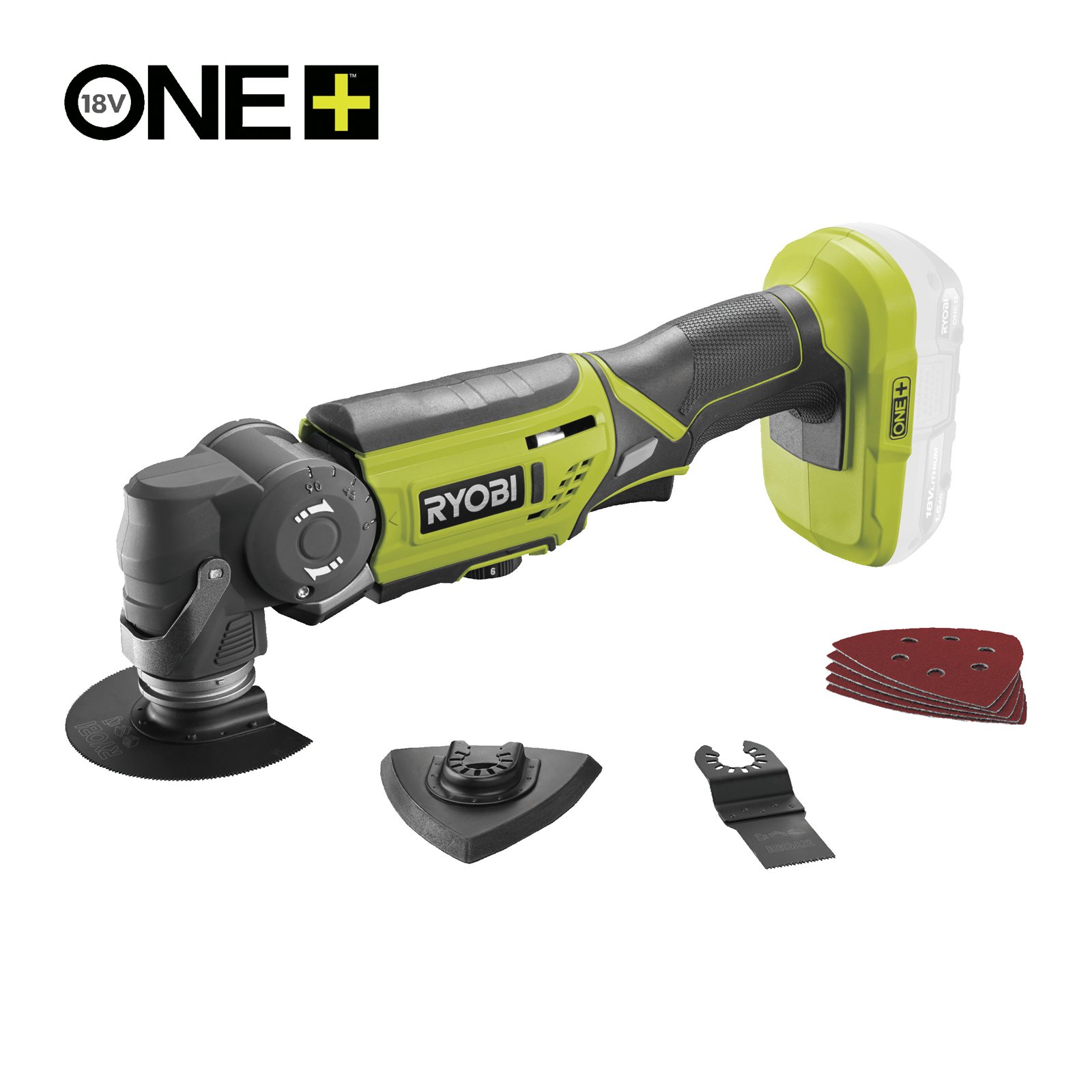 Mașină multifuncțională 18V ONE+, cap pivotant Ryobi R18MT-0