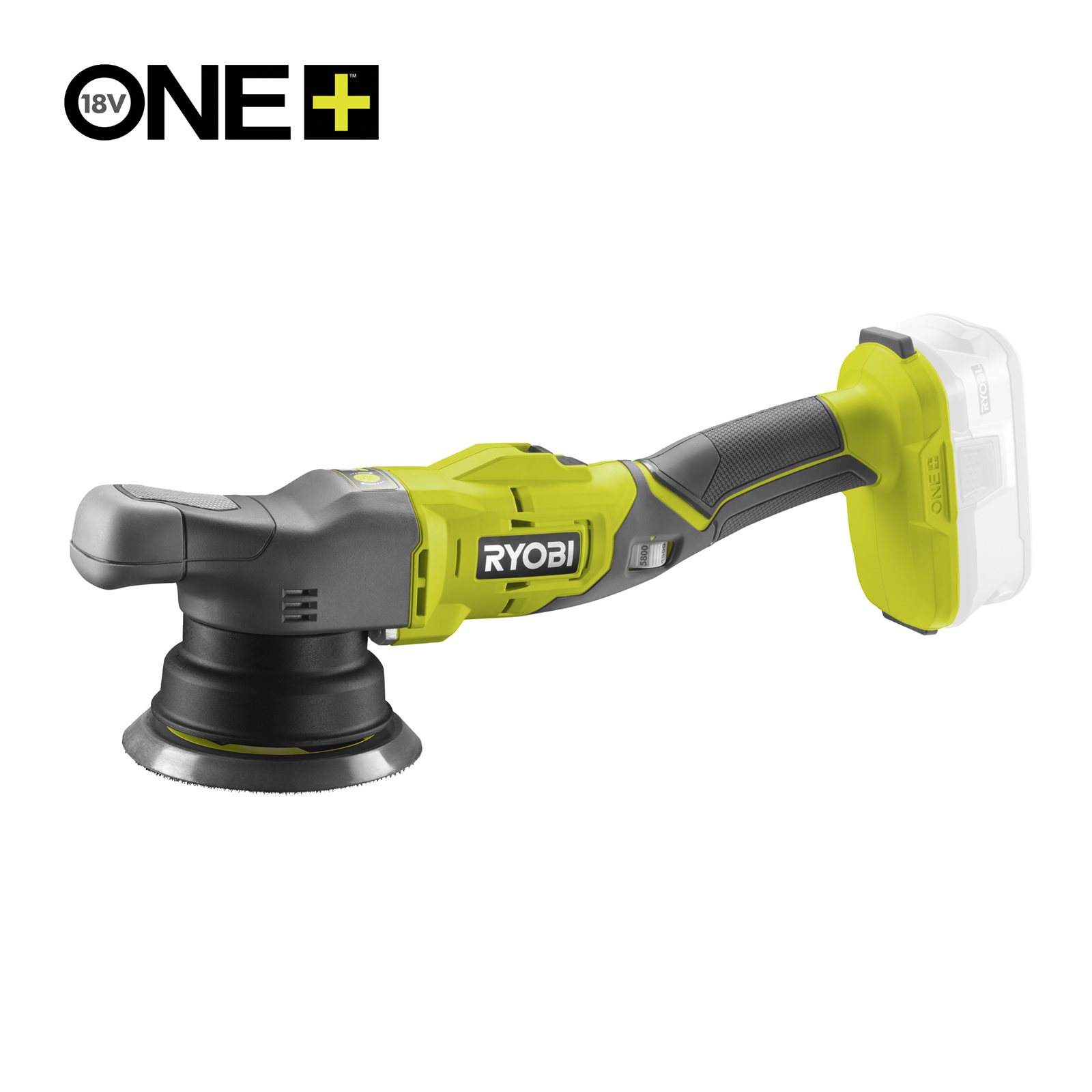 Mașină de polișat cu dublă acțiune 18V ONE+ Ryobi R18P-0