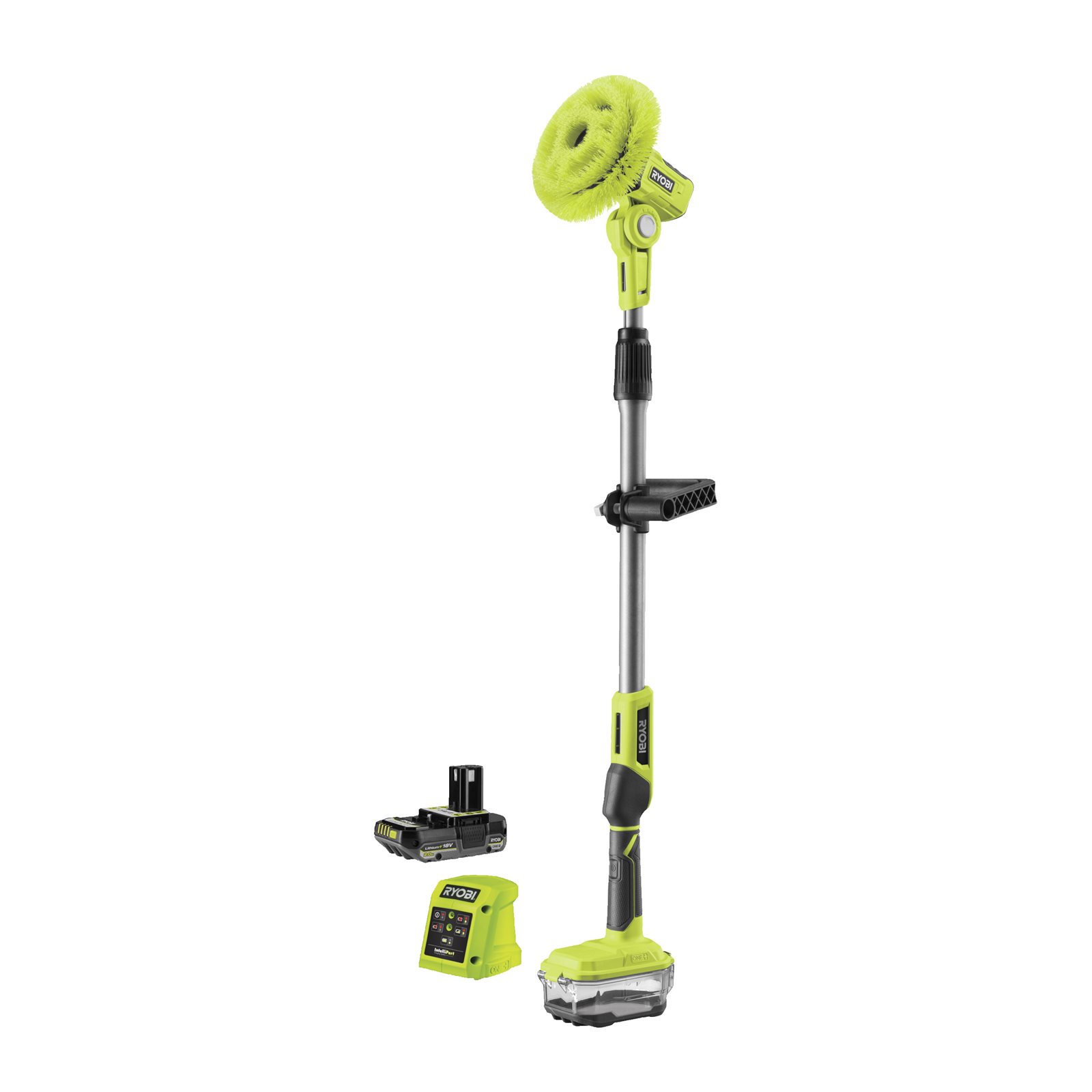Perie telescopică pentru curățat 18V ONE+ (1 x 2,0 Ah) Ryobi R18TPS-120G - imagine 2