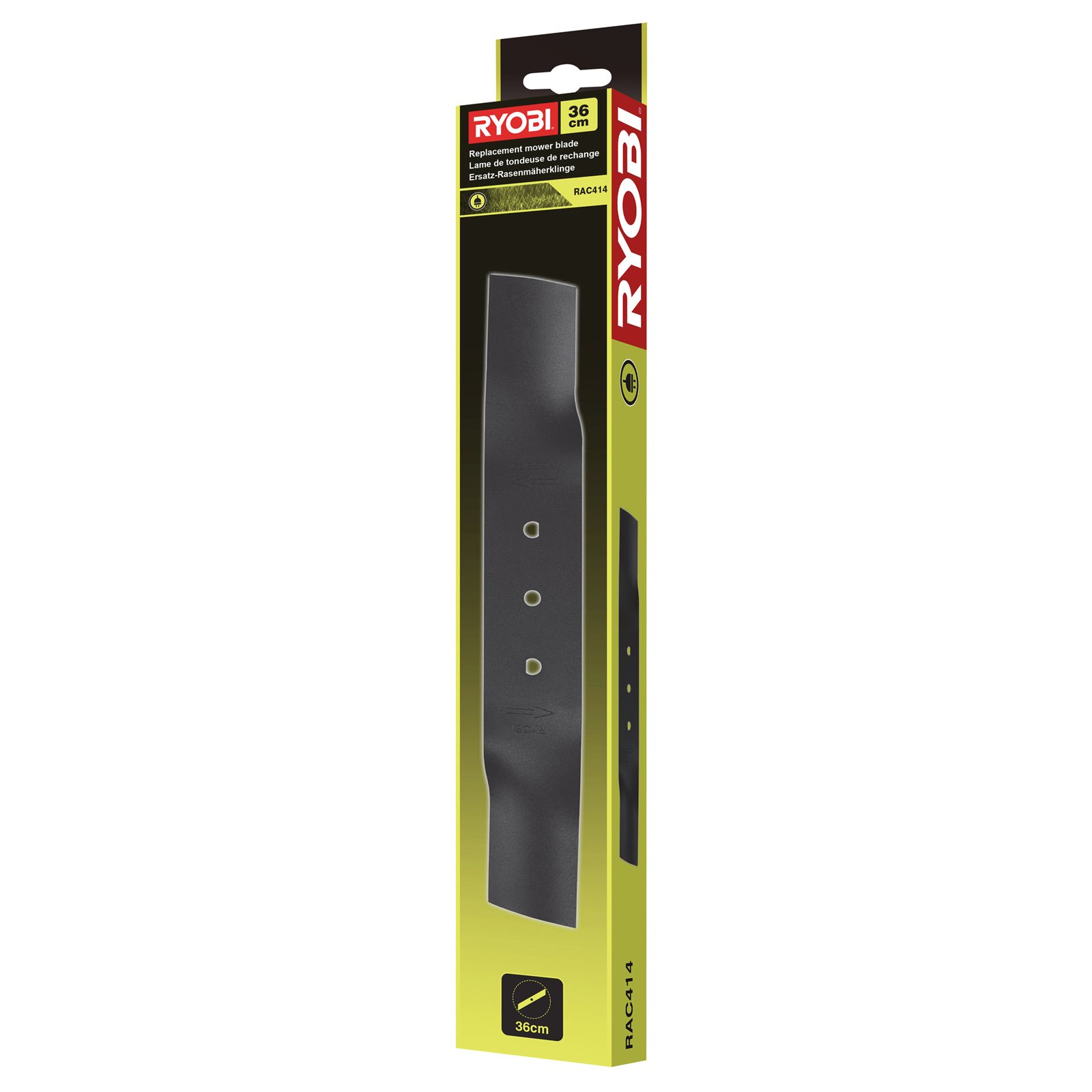 Lamă 36 cm pentru mașina de tuns iarbă electrică Ryobi RAC414 - imagine 2