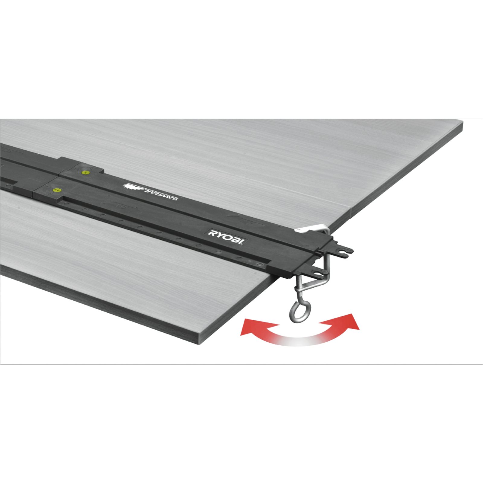 3 buc șine de ghidare pentru fierăstrău circular Ryobi RAK03SR - detaliu 1