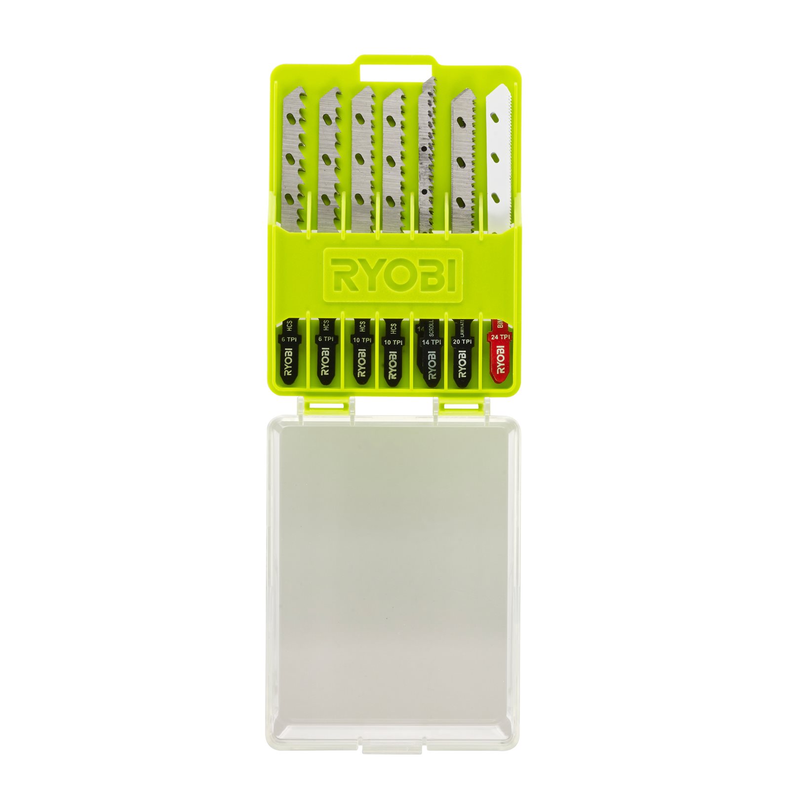 Set 10 buc pânze pentru fierăstrău pendular pentru lemn, metal și țevi Ryobi RAK10JSBWM - imagine 2