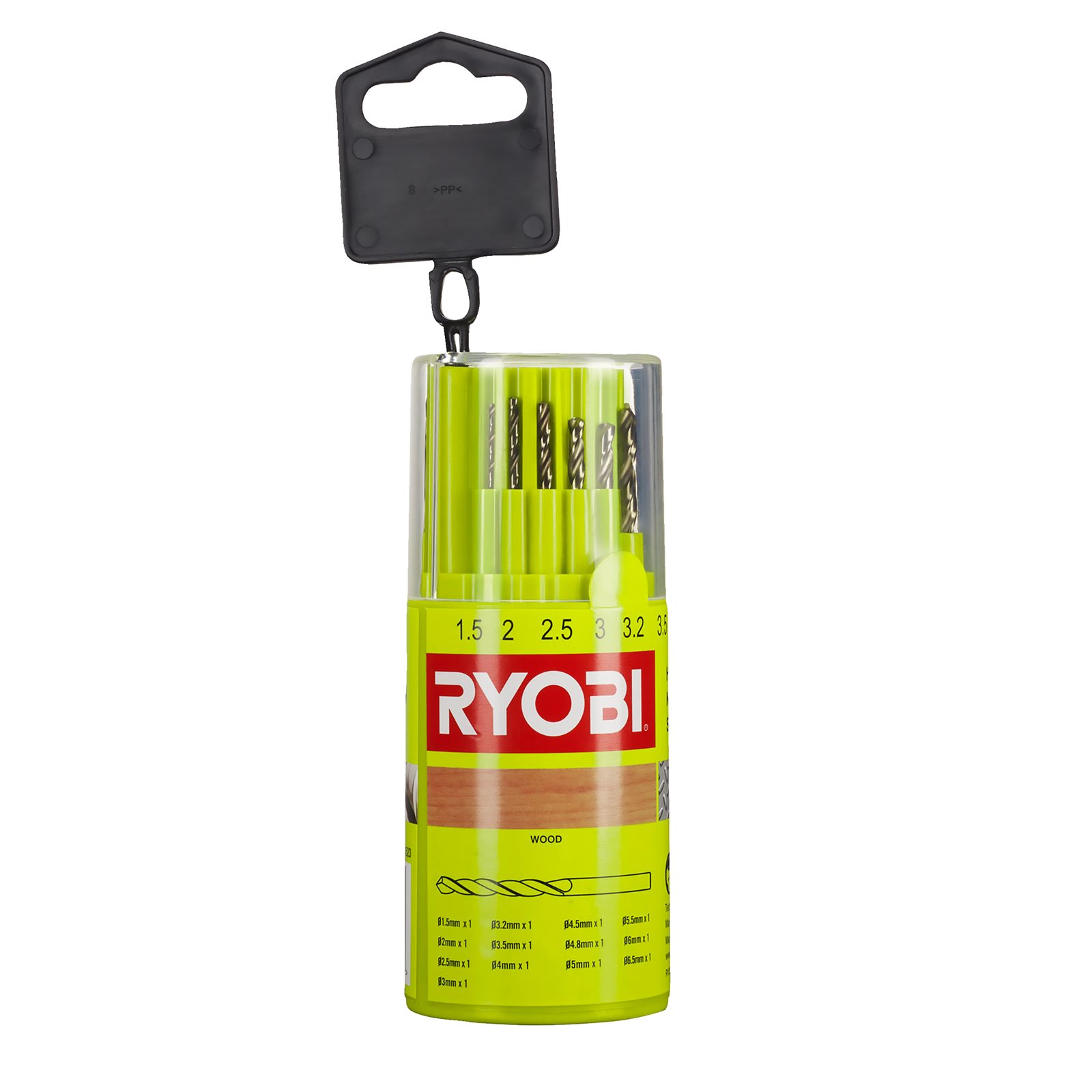 Set de biți de găurire HSS-G de 13 piese. Ryobi RAK13HSS - imagine 2