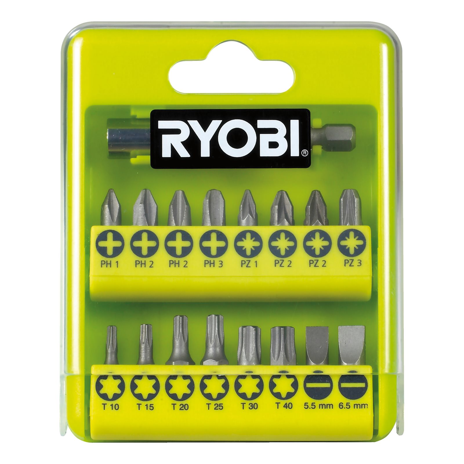 Set 17 buc biți pentru șurubelniță Ryobi RAK17SD - imagine 2