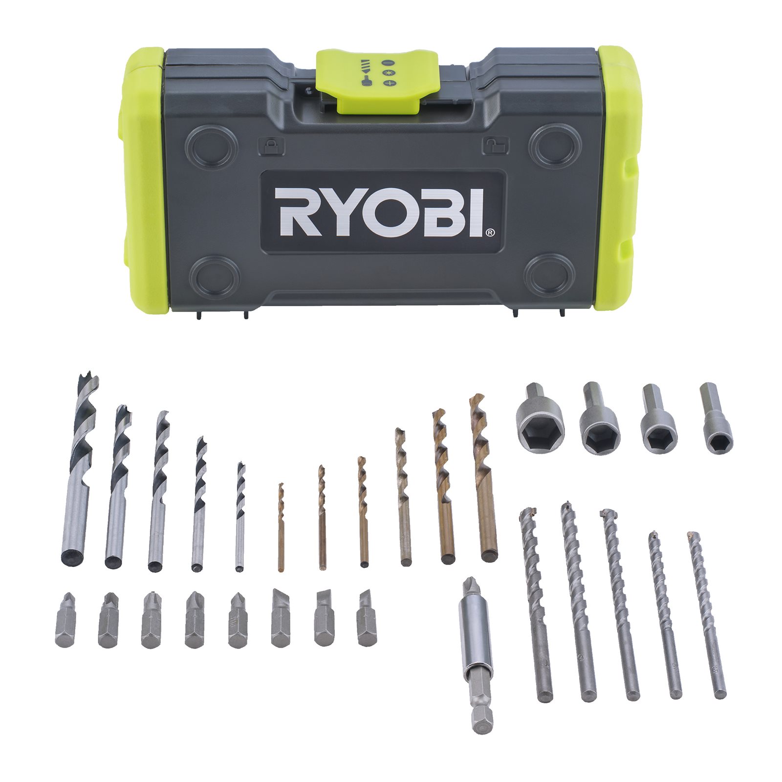 Set mixt 30 buc Ryobi RAK30MIX