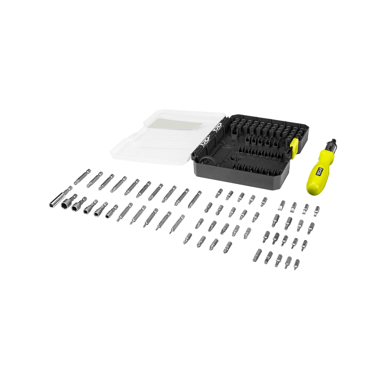 Set 59 buc biți pentru șurubelniță cu șurubelniță Ryobi RAK59SD - imagine 2