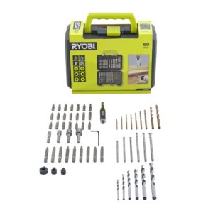Set 60 buc pentru găurire și înșurubare Ryobi RAK60DDF